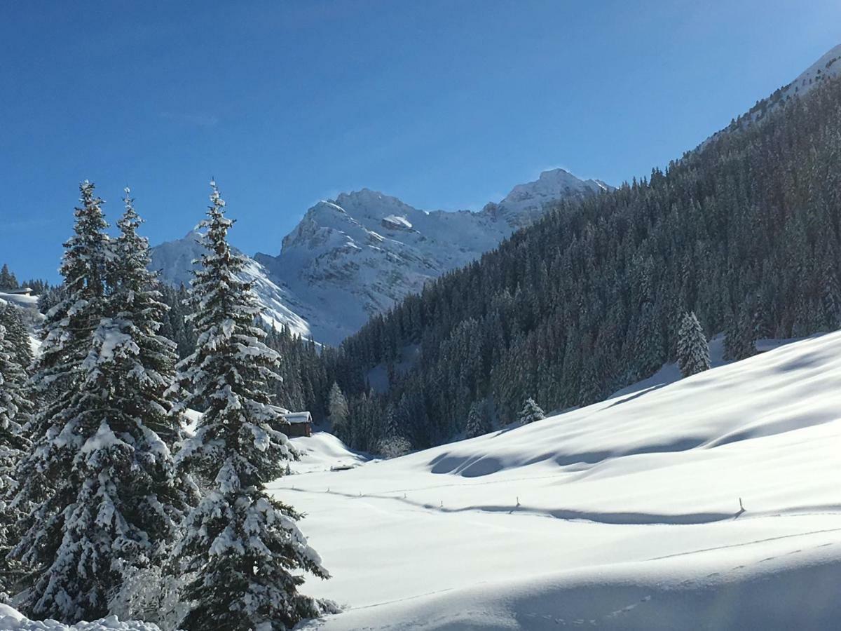 Sertig Ferienwohnung Davos Eksteriør bilde